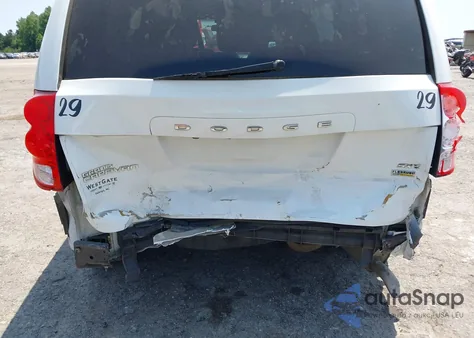 2018 Dodge Grand Caravan Sxt из США, поврежденный, VIN 2C4RDGCG7JR159697